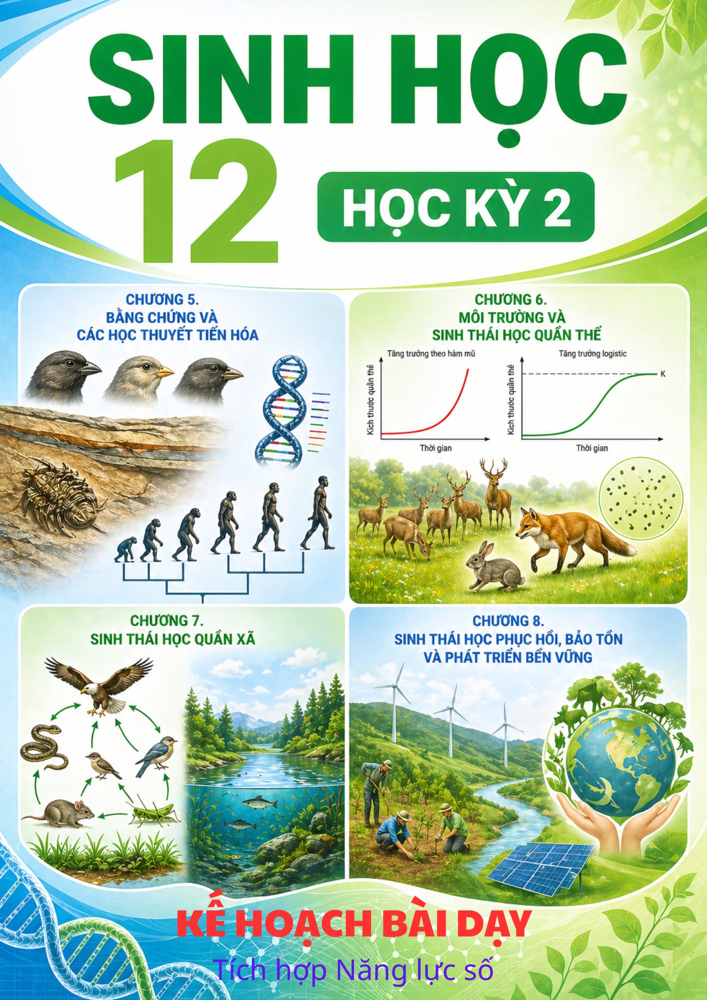 Bìa 🌿 Sinh học 12